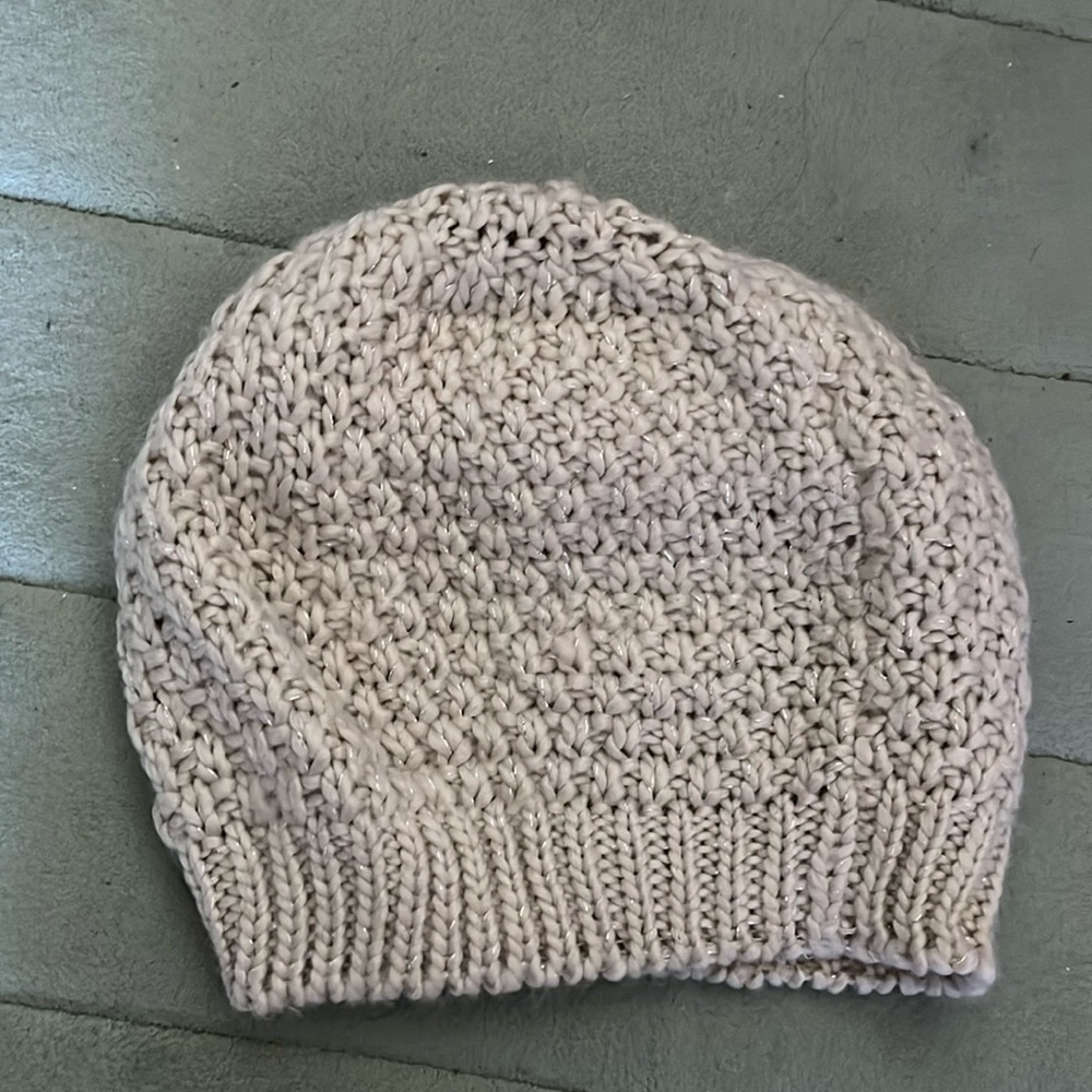 Slouchy Pink Beanie